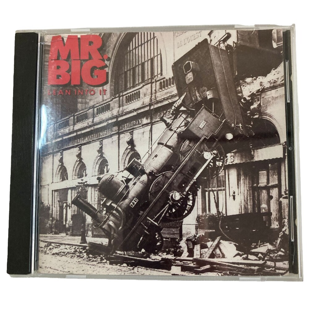 MR BIG  "LEAN INTO IT"  CD  ATLANTIC RECORDS 82209-2       1991
